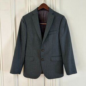 Ralph Lauren Boys Charcoal Gray Blazer Size 12
